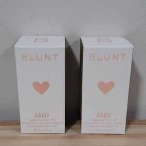 Blunt Skincare Seed Hydrating Face Oil 1 oz, x2 Bottles